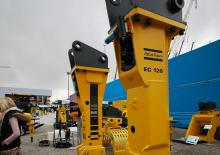 Młoty hydrauliczne Atlas Copco EC 120