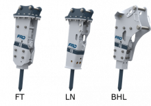 Młoty hydrauliczne FRD F9LN 