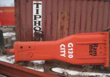 Młoty hydrauliczne Rammer G 130 City