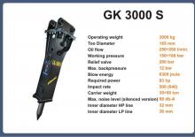 Młoty hydrauliczne Italdem GK 3000 S 