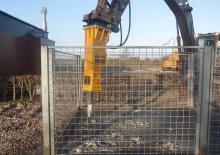 Młoty hydrauliczne OSA Demolition Equipment HB 580