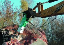 Młoty hydrauliczne Dehaco IBEX 320GS