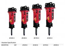Młoty hydrauliczne JAB JB180S III