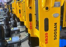 Młoty hydrauliczne Soosan SB20 II SSL