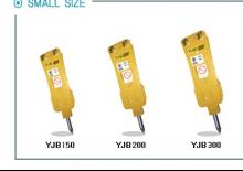 Młoty hydrauliczne YUJIN TECH YJB 150
