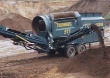 Sortownie mobilne z bębnem Powerscreen Trommel 511 Rad
