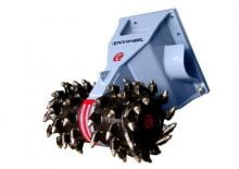 Montowane głowice frezarskie do koparek hydraulicznych Rockwheel by ROCK.ZONE D 10