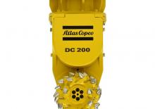 Montowane głowice frezarskie do koparek hydraulicznych Atlas Copco DC 200