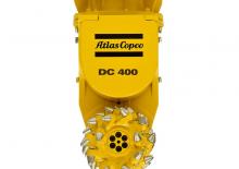 Montowane głowice frezarskie do koparek hydraulicznych Atlas Copco DC 400