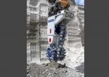 Montowane głowice frezarskie do koparek hydraulicznych Kemroc EK 140