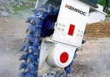 Montowane głowice frezarskie do koparek hydraulicznych Kemroc EK 160