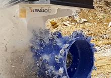 Montowane głowice frezarskie do koparek hydraulicznych Kemroc ES 20 HD