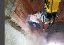 Montowane głowice frezarskie do koparek hydraulicznych Kemroc EX 45 HD