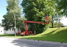 Gąsienicowe, przegubowe podnośniki koszowe SUP Spider S 24