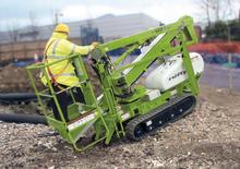 Gąsienicowe, przegubowe podnośniki koszowe Niftylift TD 120 T