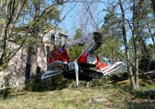Gąsienicowe, przegubowe podnośniki koszowe Dino Lift Dino 185 XTC