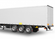 Naczepy - plandeki Schwarzmüller 3-axle sliding tarpaulin platform semitrailer - combined transport