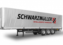 Naczepy - plandeki Schwarzmüller 3-axle ultralight platform semitrailer - coil