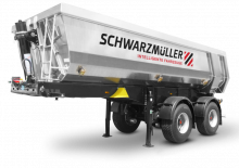 Naczepy wywrotki Schwarzmüller 2-axle aluminium segment tipper semitrailer - wheelbase 1,810 mm