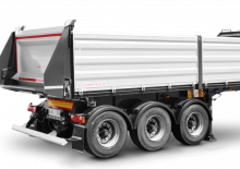 Naczepy wywrotki Schwarzmüller 3-axle 3-way tipper semitrailer - building site