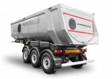Naczepy wywrotki Schwarzmüller 3-Axle Aluminium-Segment Tipper Semitrailer with thermal insulation