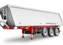 Naczepy wywrotki Schwarzmüller 3-axle full aluminium hollow profile tipper semitrailer