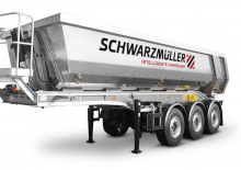 Naczepy wywrotki Schwarzmüller 3-axle full aluminium segment tipper semitrailer