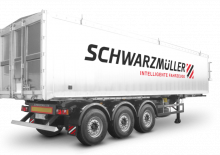 Naczepy wywrotki Schwarzmüller 3-axle large-scale aluminium hollow profile tipper semitrailer