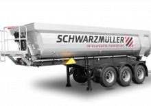 Naczepy wywrotki Schwarzmüller 3-axle steel segment tipper semitrailer