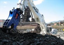 Rozdrabniacze betonu TREVI BENNE FR 100N