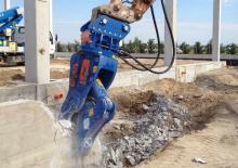 Rozdrabniacze betonu TREVI BENNE FR 200