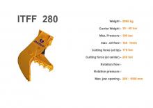 Rozdrabniacze betonu Italdem ITFF 280