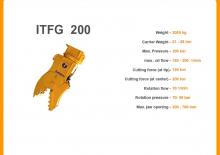 Rozdrabniacze betonu Italdem ITFG 200