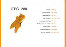 Rozdrabniacze betonu Italdem ITFG 280