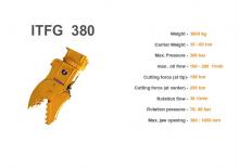 Rozdrabniacze betonu Italdem ITFG 380