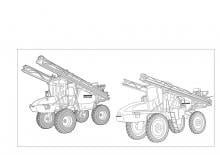 Opryskiwacze samojezdne Berthoud Boxer II 2500 R