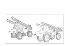 Opryskiwacze samojezdne Berthoud Boxer II 4000 R