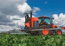 Opryskiwacze zawieszane Kubota XMS216 iXflow-E