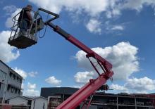 Platformy robocze na wysięgniku przegubowym mocowane na przyczepie Herkules - Lift TK 24-32*