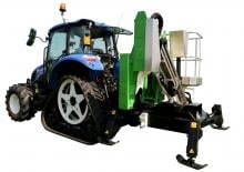 Platformy robocze na wysięgniku przegubowym mocowane na przyczepie Comet XTractor 12