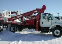 Platformy robocze na wysięgniku teleskopowym mocowane na ciężarówce Elliott Equipment I60F HiReach