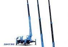 Platformy robocze na wysięgniku teleskopowym mocowane na ciężarówce Aichi SKYMASTER SK17A