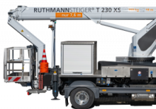 Platformy robocze na wysięgniku teleskopowym mocowane na ciężarówce Ruthmann STEIGER T 230 XS