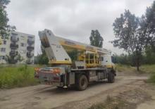 Platformy robocze na wysięgniku teleskopowym mocowane na ciężarówce WUMAG WT 425