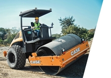 Pojedyncze walce drogowe Case 1107EX