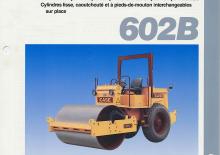 Pojedyncze walce drogowe Case 602BD