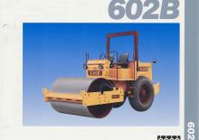 Pojedyncze walce drogowe Case 602BPD