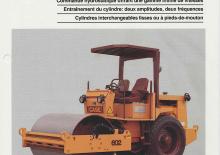 Pojedyncze walce drogowe Case 602D