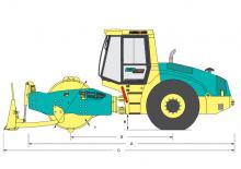 Pojedyncze walce drogowe Ammann ASC 110 PD