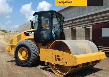 Pojedyncze walce drogowe Caterpillar CP74
